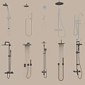 Shower combination 3d model