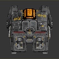 Mech Warrior Mech Soldier Machine Battlearm Mechanical Battlearm Machine Fighter Robot 3d model