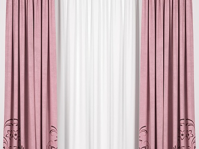 Fabric Curtain model