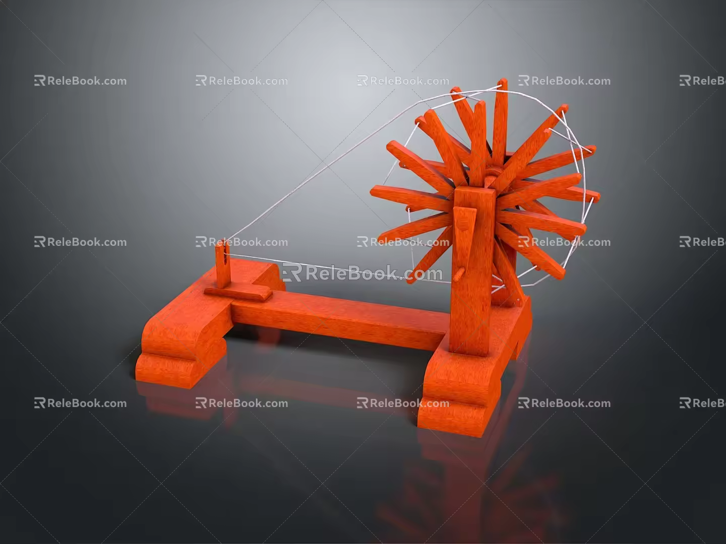 Loom Manual Loom Simple Loom 3d model