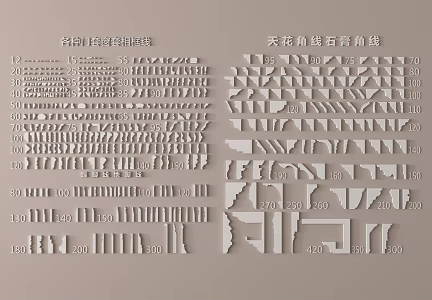 Gypsum Line 3d model