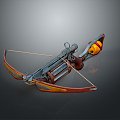 Crossbow Crossbow Crossbow Crossbow Mechanical Crossbow Shift Bow and Arrow Shoot Far Equipment Weapons High-tech Crossbow 3d model