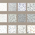Modern terrazzo clapboard terrazzo brick 3d model