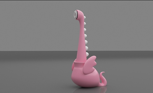 Modern Toothbrush Monster 3d model