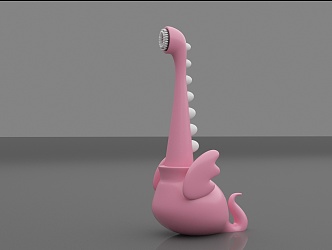 Modern Toothbrush Monster 3d model