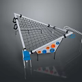 Steel Wire Mesh Anti-penetration Mesh Protective Mesh Wire Fence Wire Fence Anti-turnover Mesh Wire Mesh Wire 3d model