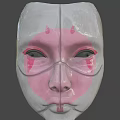 sci-fi mask 3d model