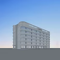 Modern Industrial Park Building With Multi Storey Structure And Architectural Design 3d model