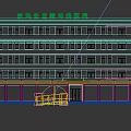 Fugou Anding Psychiatric Hospital Building Exterior Design With Windows Main Entrance And Plaza