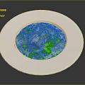 Creamy Fettuccine Pasta Topped With Fresh Herbs Served On White Plate For Flavorful Meal