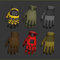 Various Styles And Colors Protective Work Gloves With Durable Material For Outdoor Activities