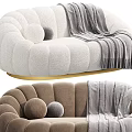 Double sofa bubble sofa creative sofa 3d model