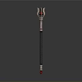 Scepter Ancient Scepter Cane Ancient Scepter Magic Scepter Metal Scepter Classical Scepter Magic Scepter 3d model