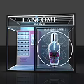 Lancome Paris Commercial Display Equipment For Pop Up Shelf Sample Machine With Transparent Illuminated Design