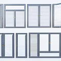 Different Types Of Window Designs With Shutter Panels And Open Features