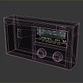 Gray Computer Device With Grid Panel Display Screen Control Knobs And ONGAKU 303