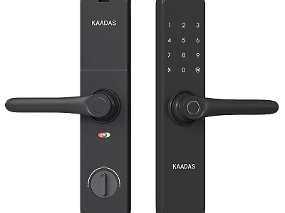 KADAS Smart Door Handle With Electronic Keypad And Secure Lock System 3d model