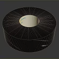 Plastic pipe tools hardware tools processing tools realistic 3d model