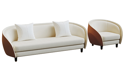 Modern Combination Sofa 3d model