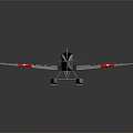 Classic Passenger Aircraft With Red Cross Markings D152 Registration And Wing Number 152