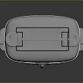 Philips White And Gray Toaster With Control Knob And Toasting Rack