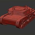 Modern Tank World War II Tank World War I Tank 3d model