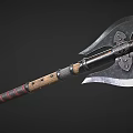 Medieval Axe 3d model