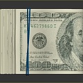 US Dollar Bills US Dollar Banknotes Paper Banknotes PBR PBR Items Unreal 3d model