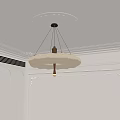 Cloud Shaped Modern Chandelier In White With Wooden Detail On Decorative Ceiling