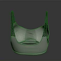Modern Comfortable Seat Design With Mesh Back And Light Gray Frame