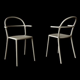 Modern single chair 3d model