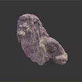 Sitting Stone Lion Statue With Detailed Mane And Carved Texture On Dark Background