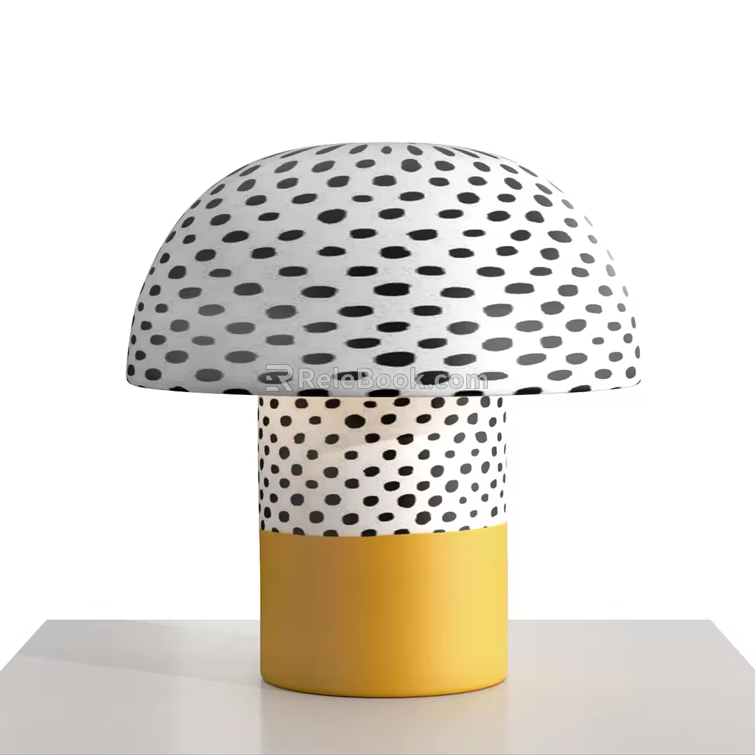 Modern table lamp 3d model
