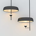 Modern Multi Layer Circular Chandelier Design With Gold Frame And White Light