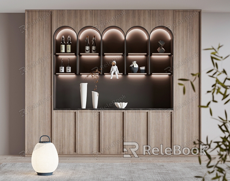 Modern Wine Cabinet model