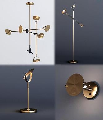 Lamp combination 3d model