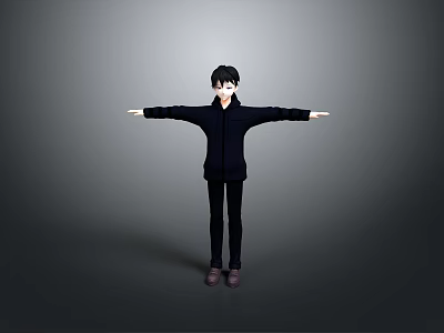 Men Handsome Men Young Teenagers Male Characters Boy Realistic Men 3d model