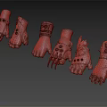 Various Stylish Gloves With Unique Designs And Different Color Patterns