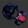 Couple Man Woman Character Realistic Character Real Character Scan Character 3d model