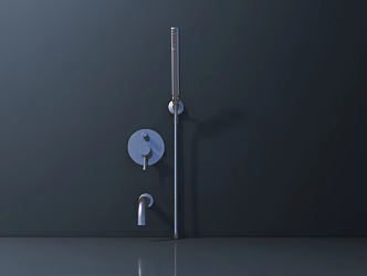Modern shower hardware parts hardware parts hardware parts all kinds of machine parts hardware door handles 3d model