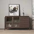 New Chinese-style Sideboard Sideboard Sideboard 3d model