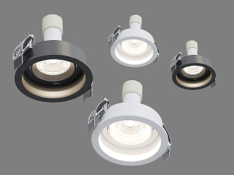 Modern Minimalist Downlight Spotlight Exhibition Downlight Exhibition Spotlight 3d model