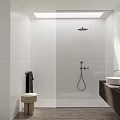Modern toilet 3d model