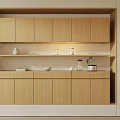 Modern Minimalist Sideboard Minimalist Sideboard Decoration Finished Sideboard Embedded Sideboard 3d model