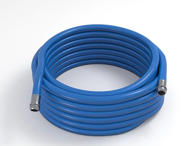 hose rubber pipe water pipe 3d model