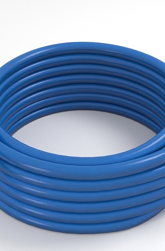 hose rubber pipe water pipe 3d model