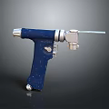 Industrial Blue Handheld Equipment With Durable Metal Tip And Comfortable Grip Handle