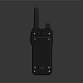 Black Handheld Walkie Talkie With Antenna For Outdoor Professional Communication
