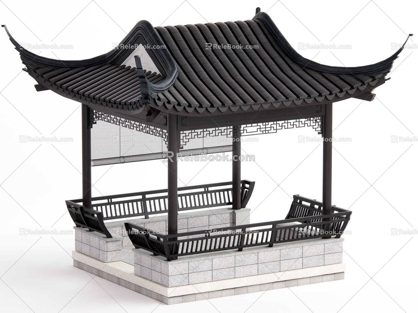 Chinese Pavilion 3d model