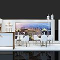 Modern Exhibition Booth 3d model